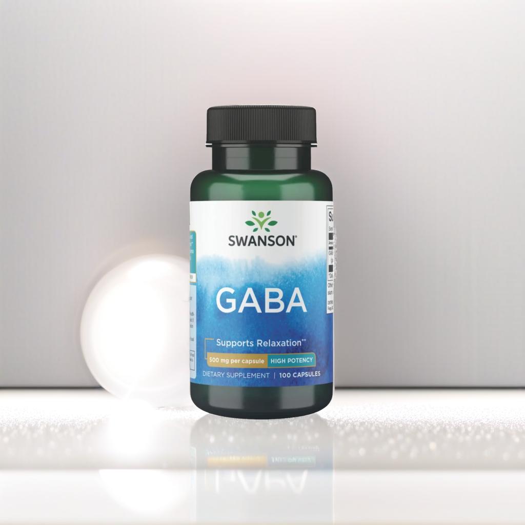 GABA Calm & Relax Capsules – 500 mg | 100 Capsules